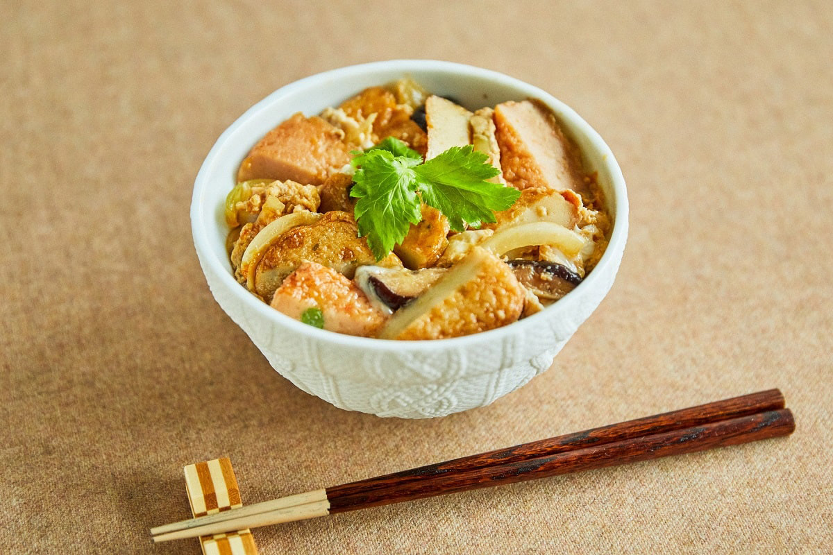 あげかまの木の葉丼